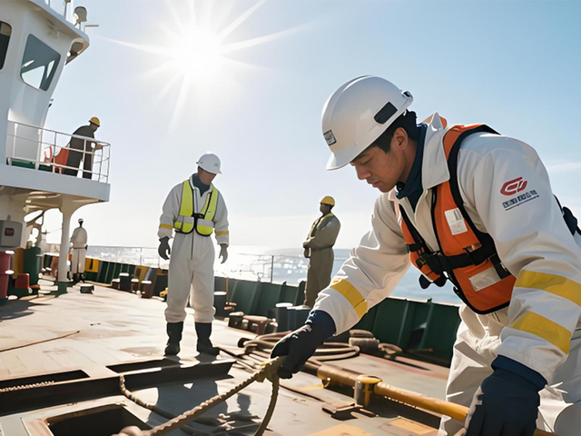 Marine safety equipment operation onboard