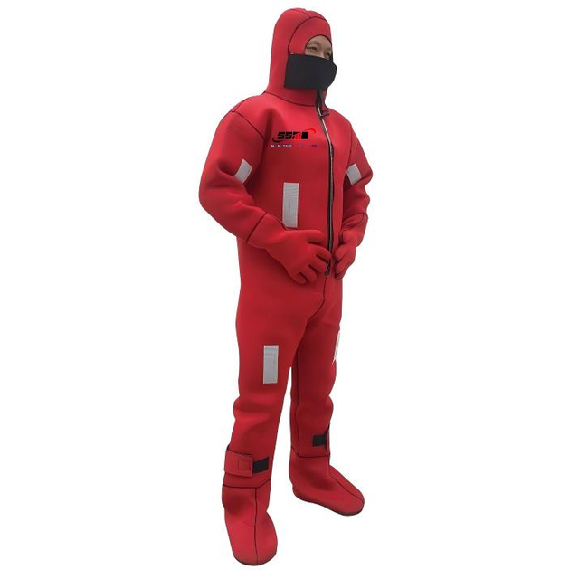 Marine Survial Suit Neoprene Insulated Immersion Suit Water - Proof Dry Suit